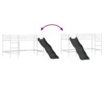 vidaXL Biela a antracitová 99,5 x 200 cm – Obrázok 10