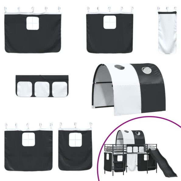 vidaXL Čierna 90 x 190 cm – Obrázok 7