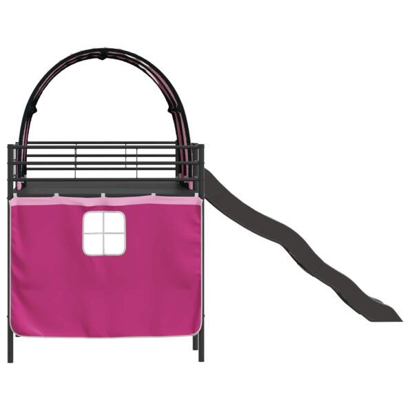 vidaXL Čierna a Ružová 80 x 201 cm – Obrázok 9