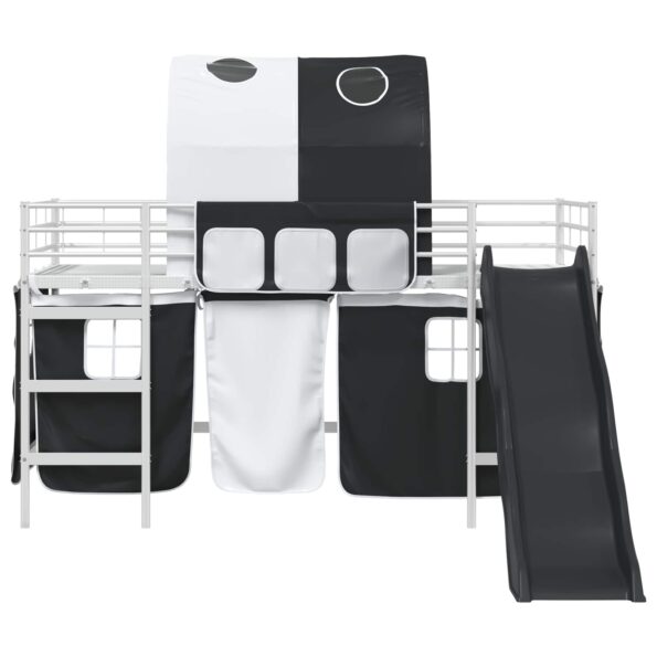 vidaXL Biela a čierna 80 x 201 cm – Obrázok 6