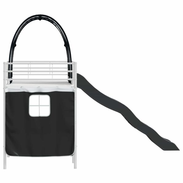 vidaXL Biela a čierna 100 x 190 cm – Obrázok 9