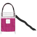 vidaXL Biela a ružová 90 x 190 cm – Obrázok 9