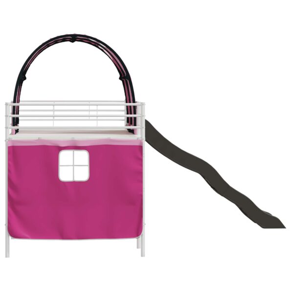 vidaXL Biela a ružová 107 x 201 cm – Obrázok 9