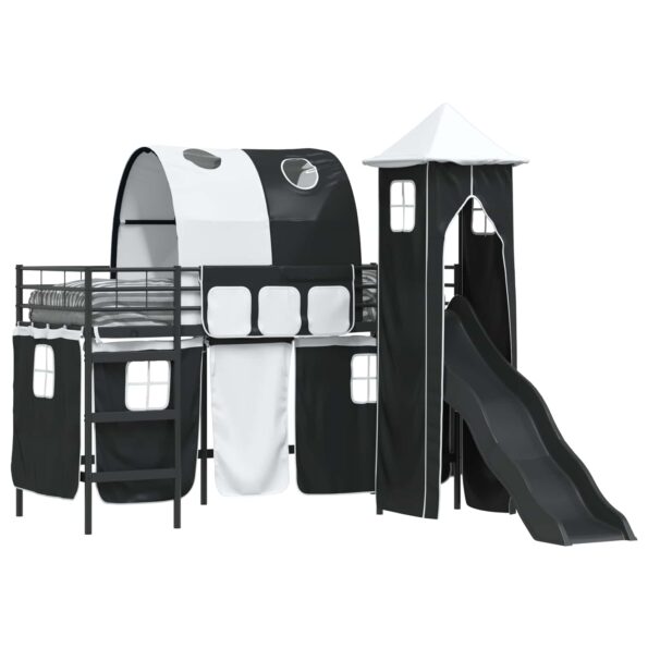 vidaXL Čierna 90 x 190 cm – Obrázok 2