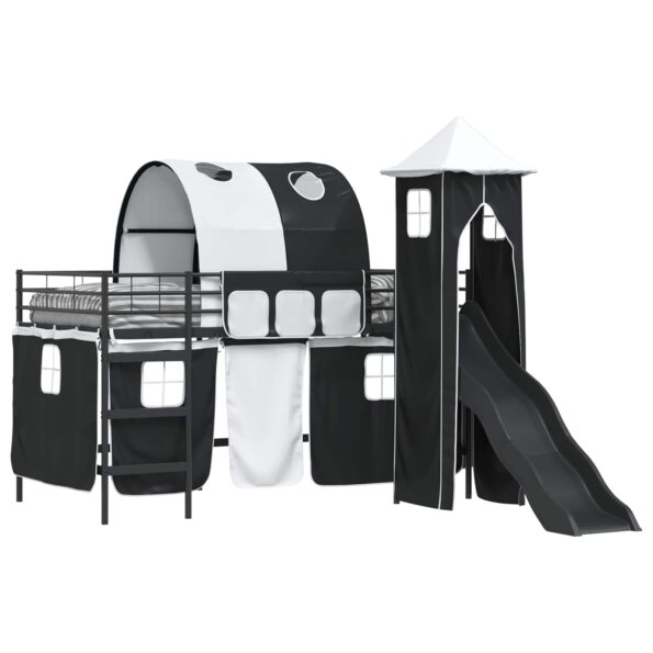 vidaXL Čierna 100 x 201 cm – Obrázok 2