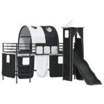 vidaXL Čierna 100 x 201 cm – Obrázok 4