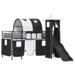 vidaXL Čierna 107 x 201 cm – Obrázok 2