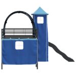 vidaXL Čierna a modrá 80 x 201 cm – Obrázok 9