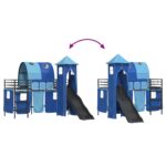 vidaXL Čierna a modrá 100 x 190 cm – Obrázok 12