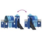 vidaXL Čierna a modrá 107 x 201 cm – Obrázok 12