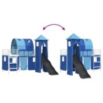 vidaXL Biela a modrá 74,5 x 190 cm – Obrázok 12