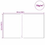 vidaXL Fleece na ochranu rastlín pred mrazom Biela 50 x 3,2 m – Obrázok 12