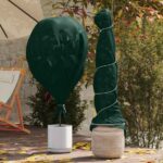 vidaXL Fleece na ochranu rastlín pred mrazom Zelená 100 x 3,2 m