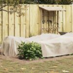 vidaXL Fleece na ochranu rastlín pred mrazom Béžová 100 x 1,6 m – Obrázok 5