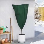 vidaXL Covers na fleece pre ochranu rastlín pred mrazom 10 pcs Zelená – Obrázok 5