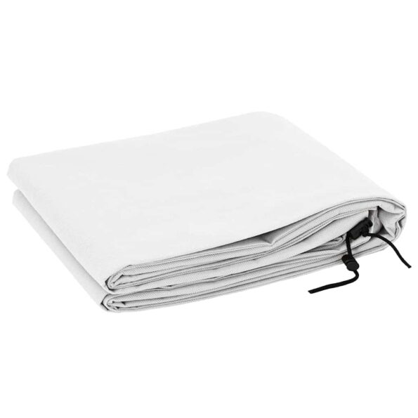 vidaXL Covers na fleece pre ochranu rastlín pred mrazom 5 pcs Biela – Obrázok 2