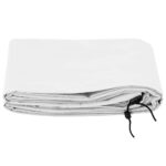 vidaXL Covers na fleece pre ochranu rastlín pred mrazom 5 pcs Biela – Obrázok 7