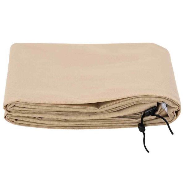 vidaXL Covers na fleece pre ochranu rastlín pred mrazom 5 pcs Béžová – Obrázok 7
