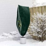 vidaXL Covers na fleece pre ochranu rastlín pred mrazom 5 pcs Zelená – Obrázok 5