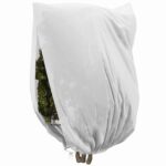 vidaXL Covers na fleece pre ochranu rastlín pred mrazom Biela – Obrázok 4