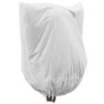 vidaXL Covers na fleece pre ochranu rastlín pred mrazom 3 pcs Biela – Obrázok 3