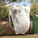 vidaXL Covers na fleece pre ochranu rastlín pred mrazom 3 pcs Biela