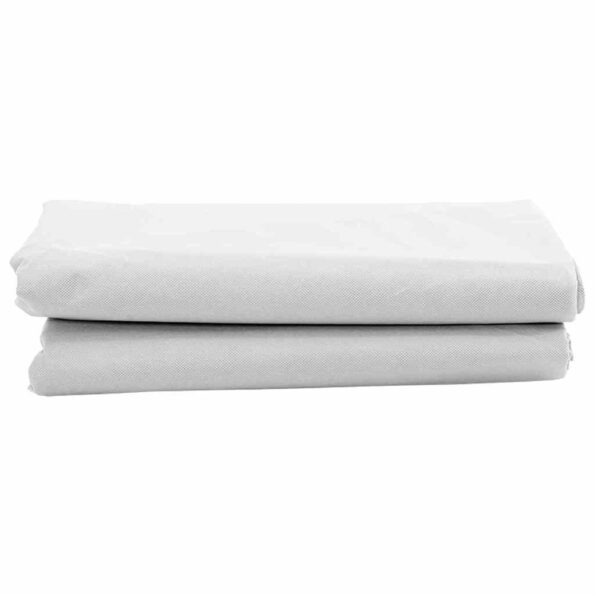 vidaXL Covers na fleece pre ochranu rastlín pred mrazom 3 pcs Biela – Obrázok 7
