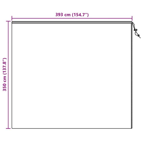 vidaXL Covers na fleece pre ochranu rastlín pred mrazom 3 pcs Biela – Obrázok 11