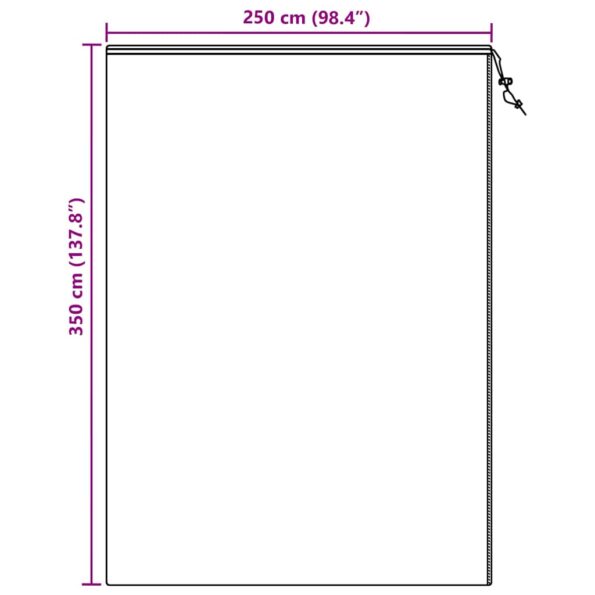 vidaXL Covers na fleece pre ochranu rastlín pred mrazom 3 pcs Béžová – Obrázok 11