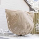 vidaXL Covers na fleece pre ochranu rastlín pred mrazom 3 pcs Béžová – Obrázok 5