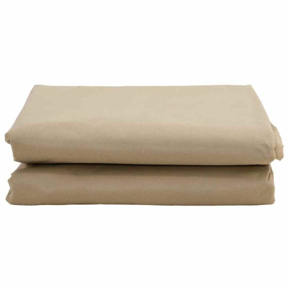 vidaXL Covers na fleece pre ochranu rastlín pred mrazom 3 pcs Béžová – Obrázok 7