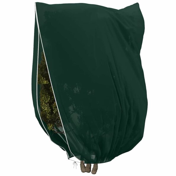 vidaXL Covers na fleece pre ochranu rastlín pred mrazom Zelená – Obrázok 4
