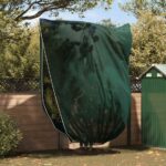 vidaXL Covers na fleece pre ochranu rastlín pred mrazom 3 pcs Zelená
