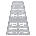 vidaXL Nakladacia rampy 2 pcs Strieborná 222 x 29 x 14 cm Hliník – Obrázok 5