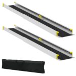 vidaXL Rampa pre invalidný vozík 270 kg 2 pcs Čierna 152 x 19 x 5,5 cm – Obrázok 2