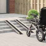 vidaXL Rampa pre invalidný vozík 270 kg 2 pcs Čierna 152 x 19 x 5,5 cm – Obrázok 3