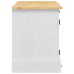 vidaXL TV skrinka Corona Biela 100 x 40 x 52 cm – Obrázok 7