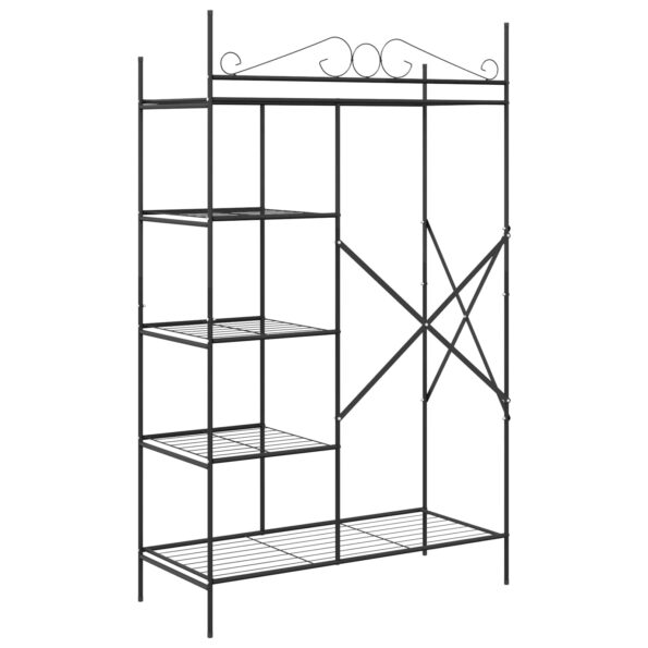 vidaXL Otvorená skriňa Jednofarebný – Obrázok 7