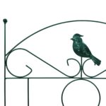 vidaXL Záhradný plot 3 pcs Zelená 110 x 40 cm Oceľ – Obrázok 7