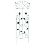 vidaXL Záhradný plot 3 pcs Zelená 110,5 x 42,5 cm Oceľ – Obrázok 5