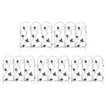 vidaXL Záhradný plot Treláž Čierna – Obrázok 2