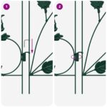 vidaXL Záhradný plot Treláž Zelená – Obrázok 8