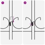 vidaXL Záhradný plot Treláž Čierna – Obrázok 8