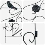 vidaXL Záhradný plot Treláž Čierna – Obrázok 6