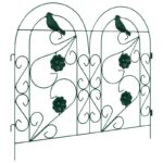 vidaXL Záhradný plot Treláž Zelená – Obrázok 4