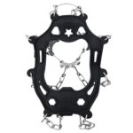 vidaXL Ľadové štuple na topánky Čierna L – Obrázok 4