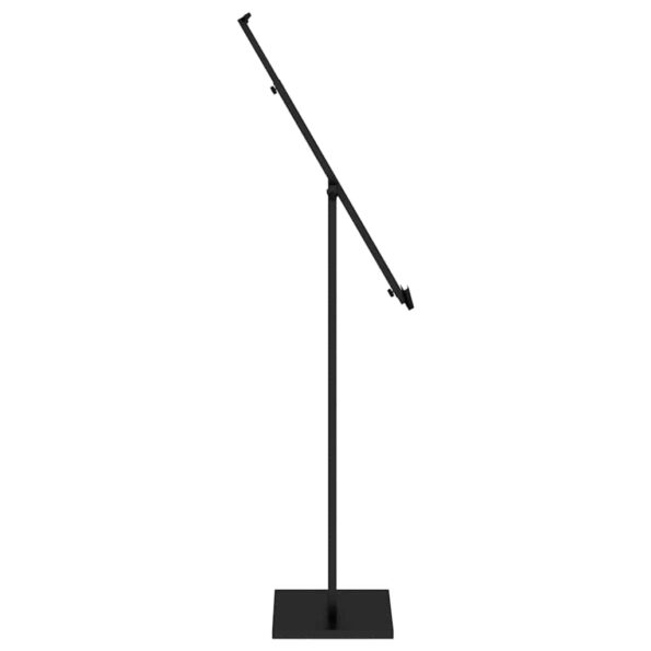 vidaXL Stánky na výstavy Čierny 26,5 x 26,5 x 150 cm Oceľ – Obrázok 7