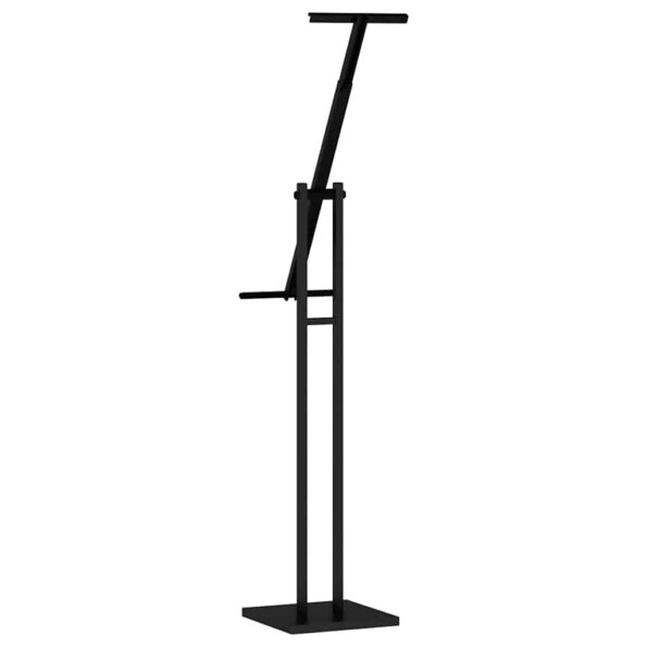 vidaXL Stánky na výstavy Čierny 26,5 x 26,5 x 150 cm Oceľ – Obrázok 8