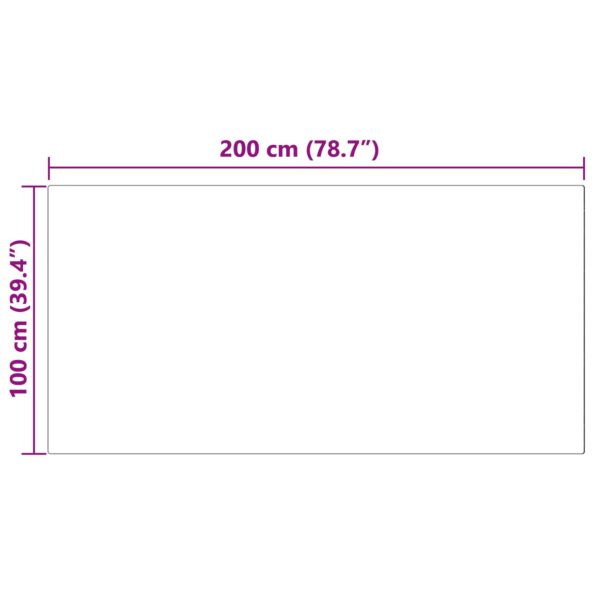 vidaXL Falošný ovčie kožušinový koberec Ružová 100 x 200 cm Polyester – Obrázok 10