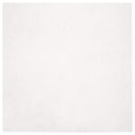 vidaXL Koberec z umelej králikovej kožušiny Biela 120 x 120 cm – Obrázok 2